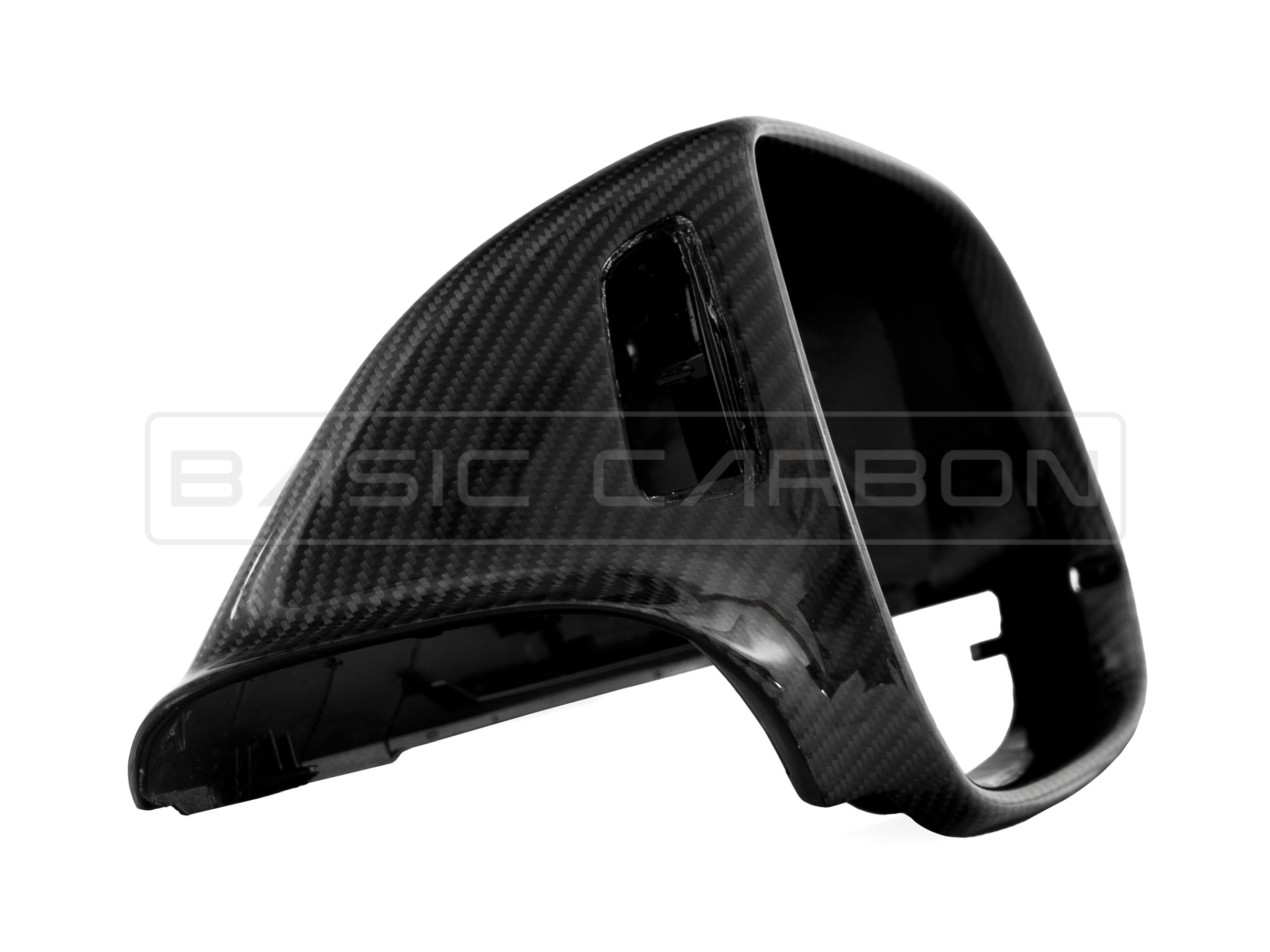 Basic Carbon Audi Gloss Carbon Fibre Mirror Covers (Q5, SQ5 & Q7)