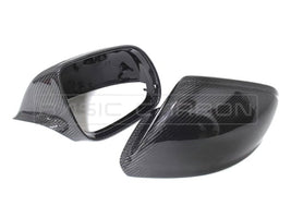 Load image into Gallery viewer, Basic Carbon Audi Gloss Carbon Fibre Mirror Covers (Q5, SQ5 &amp; Q7)
