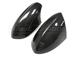 Load image into Gallery viewer, Basic Carbon BMW E82 E90 E92 E93 Pre-Preg Carbon Fibre Mirror Covers (1M &amp; M3)
