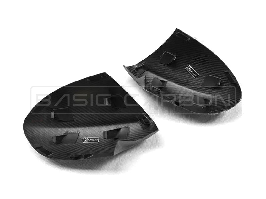 Basic Carbon BMW E82 E90 E92 E93 Pre-Preg Carbon Fibre Mirror Covers (1M & M3)