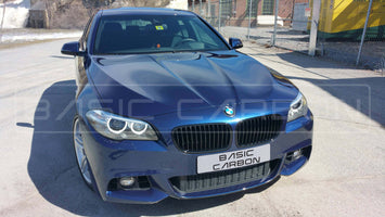 Load image into Gallery viewer, Basic Carbon BMW F10 Carbon Fibre Kidney Grille (Inc. 550i, M550dx &amp; M5)
