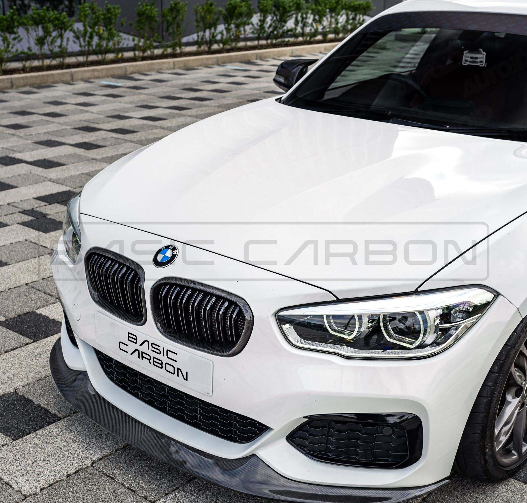 Basic Carbon BMW F20 F21 LCI Carbon Fibre Kidney Grille (Inc. 125i, M135i & M140i)