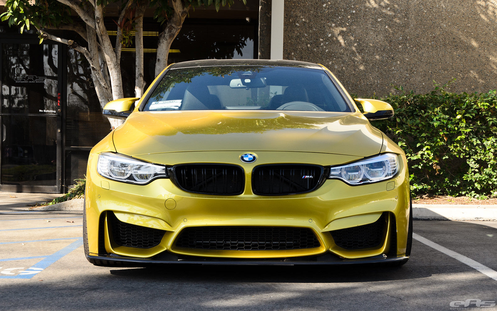 Basic Carbon BMW F80 F82 Performance Style Carbon Fibre Front Splitter (M3 & M4)