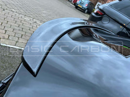 Load image into Gallery viewer, Basic Carbon Tesla Model 3 Dry Carbon Fibre Rear Spoiler
